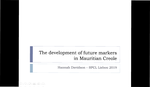 The development of future markers in Mauritian Creole
